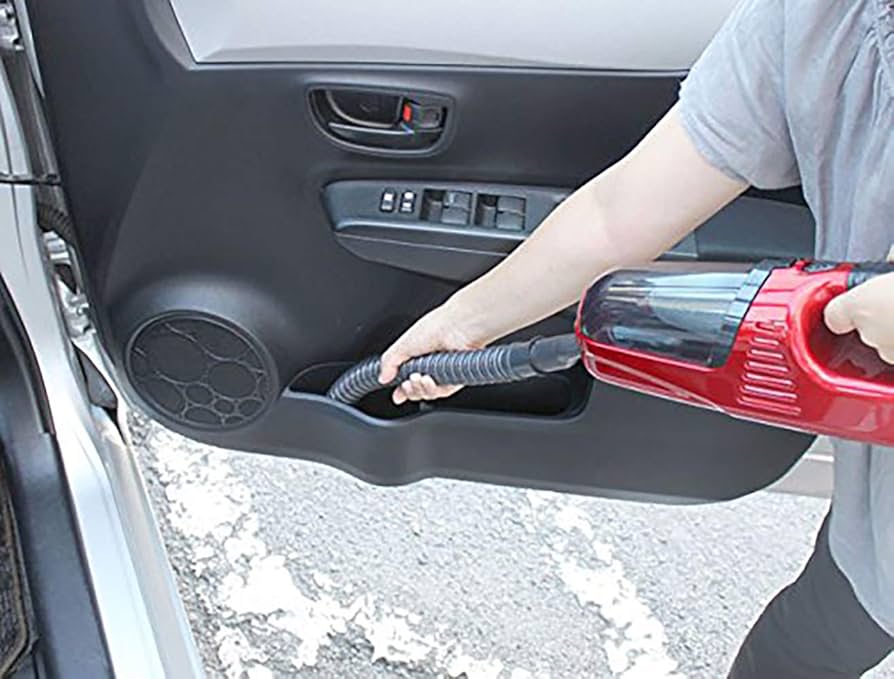 Amazon.co.jp: クレトム DC12V自動車用掃除機 ダブルモーター